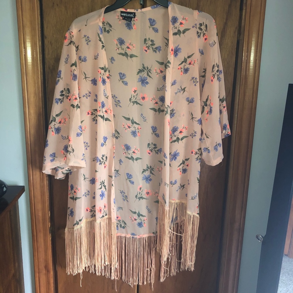 Flower kimono